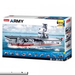 SlubanKids Army Aircraft Building Blocks 361 Pcs Set Building Toy 10 in 1 Army Fighter Jet | Indoor Games for Kids Aircraft Carrier 10 in 1 B07KQJGD6T